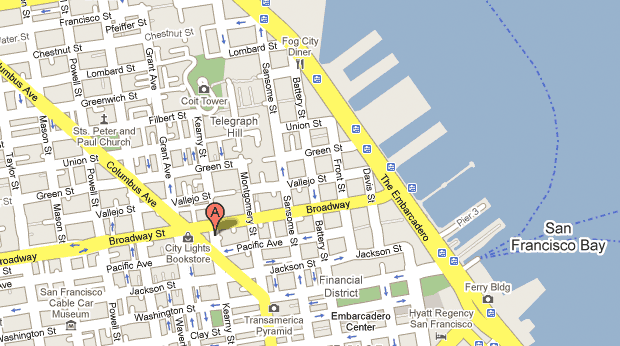 Map To The Lusty Lady Map To The Lusty Lady